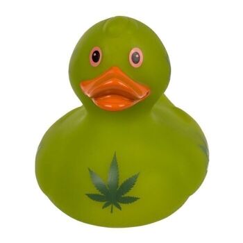 Canard en caoutchouc de cannabis, environ 10 cm, 5