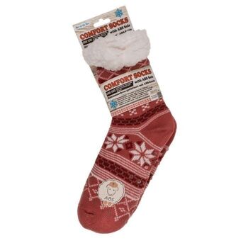 Chaussettes cabane femme, Arbre & Fleur de glace, 2