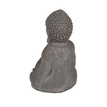 Figurine déco, Bouddha, environ 9,5 x 14 cm, 4