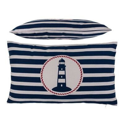 Decorative cushion with lighthouse, Traditional Maritime, 2
