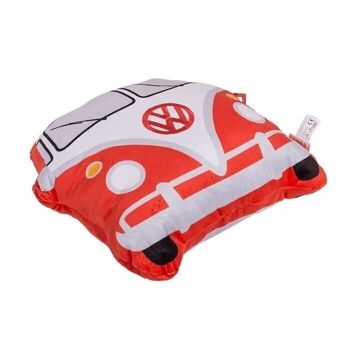 Coussin décoratif, bus VW T1, rouge, 5