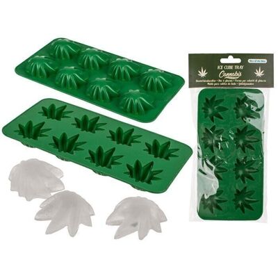 Ice cube maker, cannabis, for 8 cubes,