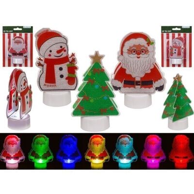 Candelita LED que cambia de color, Navidad,