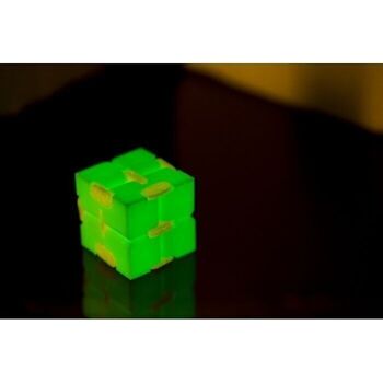 Fidget Toy, Infinity Cube, Glow in the Dark, 5