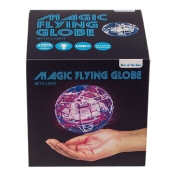 Globe volant, Magic, bleu/blanc, 2