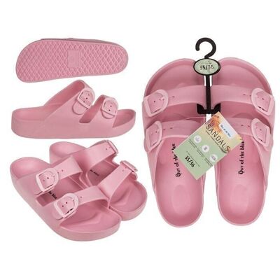 Women's sandals, pink, size 35/36,