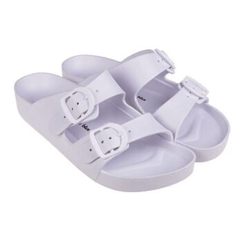 Sandales femme, blanches, pointure 39/40, 3