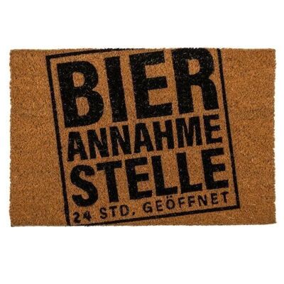 Doormat, beer acceptance point, approx. 60 x 40 cm,