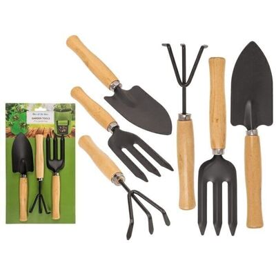 Small garden tools, Tiny Gardening, set of 3