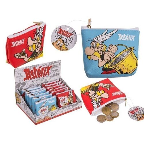 Geldbörse mit Reisverschluss, Asterix,