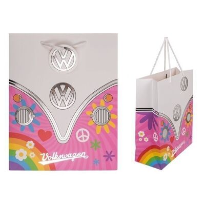 Gift bag, VW T1 Bus - Floral II,