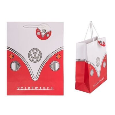 Gift bag, VW T1 Bus, Red ,
