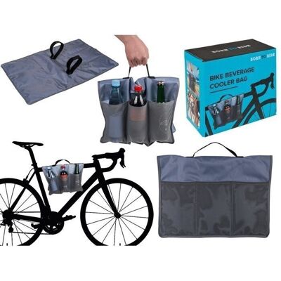 Beverage cooler bag for bicycles, approx. 40 x 60 cm