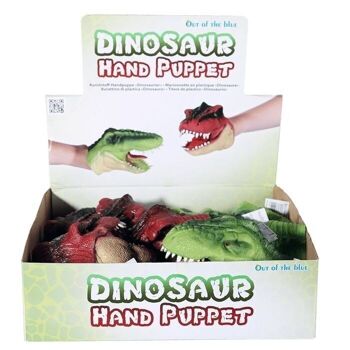 marionnette à main, dinosaure, environ 15 cm, 2