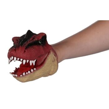 marionnette à main, dinosaure, environ 15 cm, 4