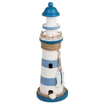 phare en bois avec LED, 2