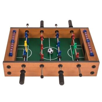 Jeu de baby-foot en bois, kicker, environ 33 x 21 cm 4