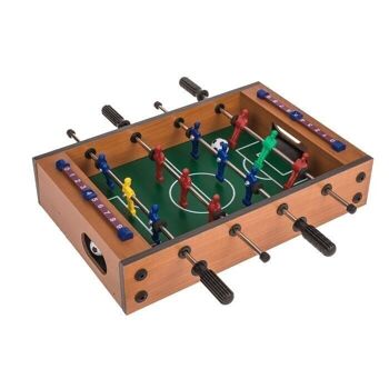 Jeu de baby-foot en bois, kicker, environ 33 x 21 cm 5