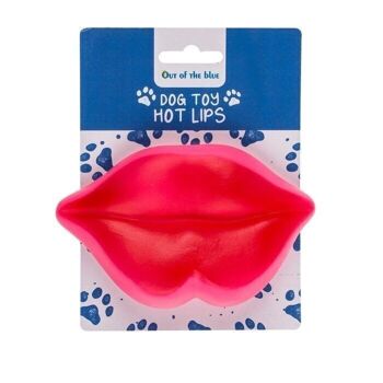 Jouet pour chien, Hot Lips, environ 13 x 8 cm, 4