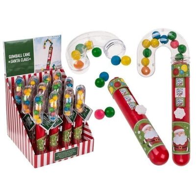 chewing gum stick, Santa Claus,