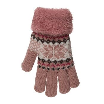 Gants douillets enfant, Fleur de Glace, 2