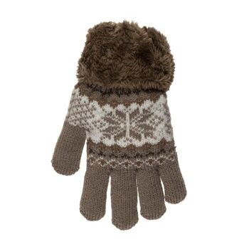 Gants douillets enfant, Fleur de Glace, 4