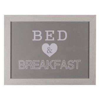 Plateau d'oreiller, bed & breakfast, environ 41 x 28 cm, 2