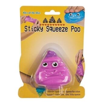 Squeeze-Poo adhésif, environ 6 cm, 2