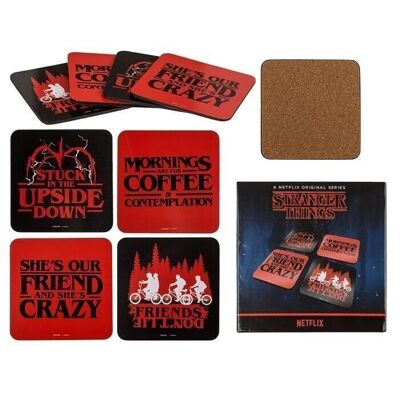 Cork Coasters, Stranger Things,