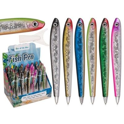 Ballpoint pen, fish, approx. 11.5 cm,
