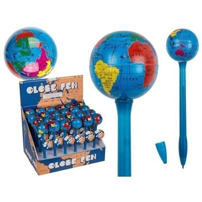 Penna a sfera, globo, circa 17,5 cm,