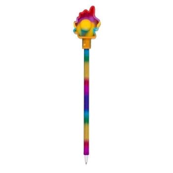 Stylo à bille, Rainbow Fidget Pop Toy, 5