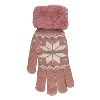 Gants câlins, Fleur de Glace, taille unique, 4