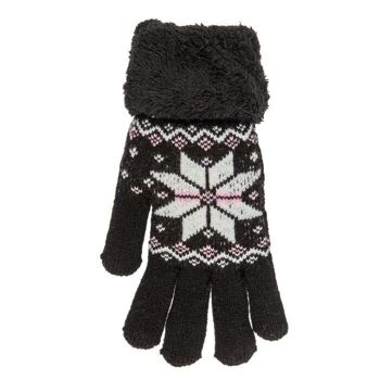 Gants câlins, Fleur de Glace, taille unique, 5