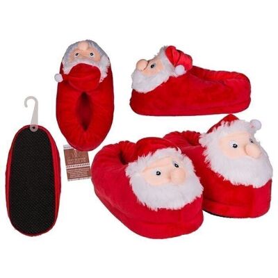 cuddly slippers, Santa Claus,