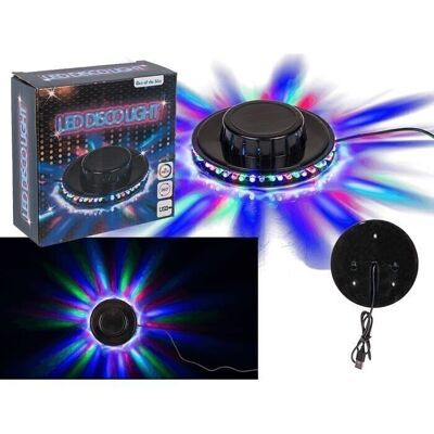 Luce da discoteca a LED, con 48 LED (RGB), 3W,