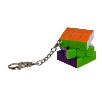 Cube magique avec mousqueton, environ 3,5 cm, 4