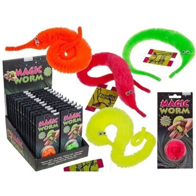 Magic worm, about 22 cm,