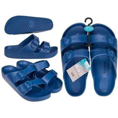 Men's sandals, blue, size 41/42,
