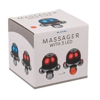 Appareil de massage avec 3 LED, environ 10 cm, 3