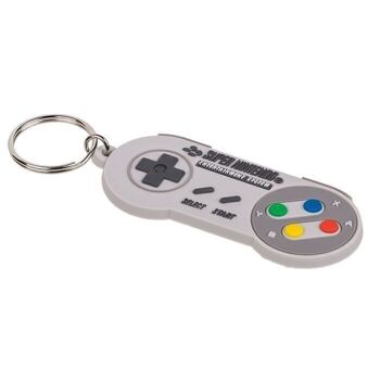 Porte-clés en métal, manettes Nintendo et 5