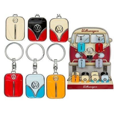 metal key pendant, VW bus, c. 4 cm,