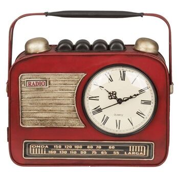 boîte à clés en métal, radio avec horloge, 2