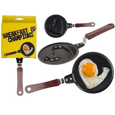 mini frying pan, breakfast for champions,