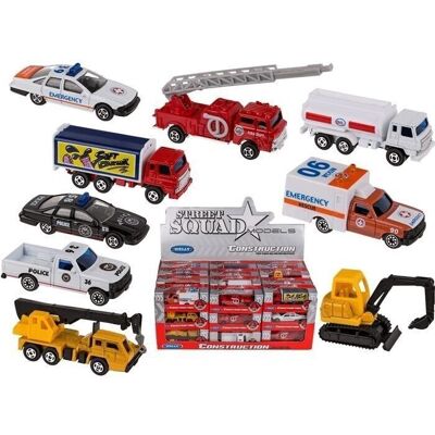 model car, emergency vehicles,