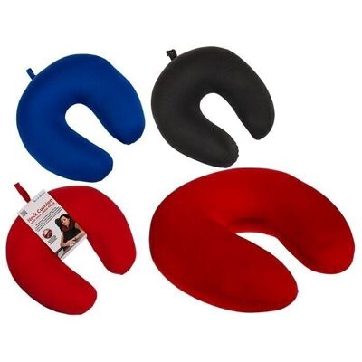 Neck pillow with micropellet filling,
