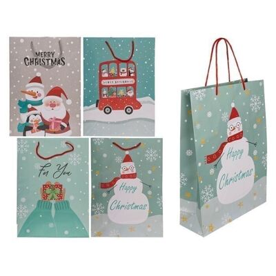 Paper gift bag, Winter Wonderland,2