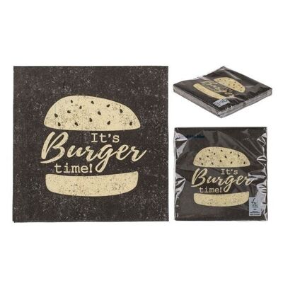 paper napkins, burger time,