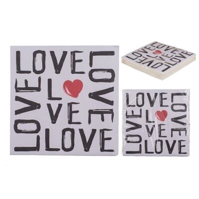 Paper napkins, Love, approx. 33 x 33 cm,