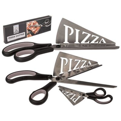 Pizza scissors with lifter, approx. 27 x 8 cm